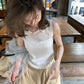 Hers - POLO領小精緻背心   08145#