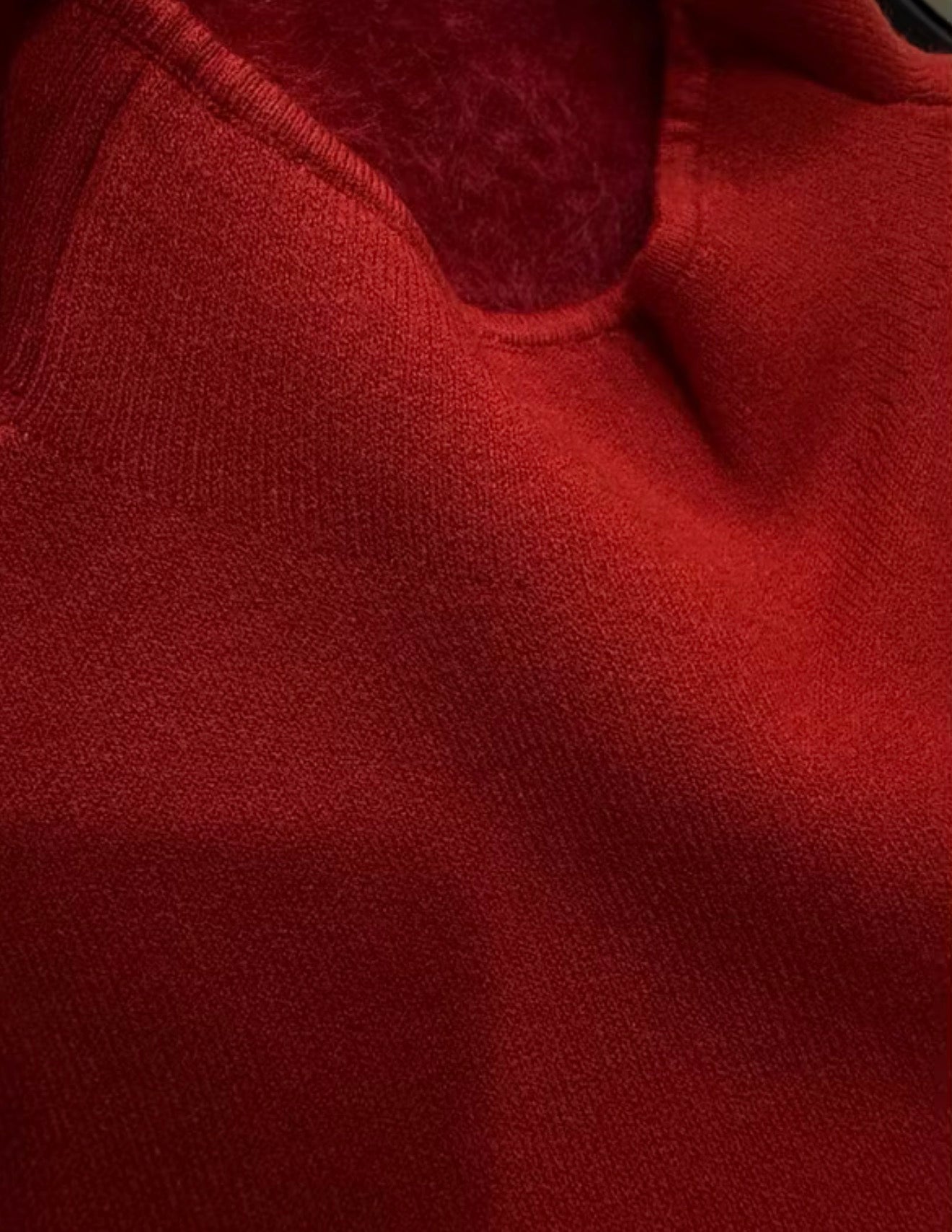 HERS> 加厚微領打底毛衣 10583#