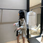 Hers - 舒適飄逸感防曬條紋襯衫  80553#