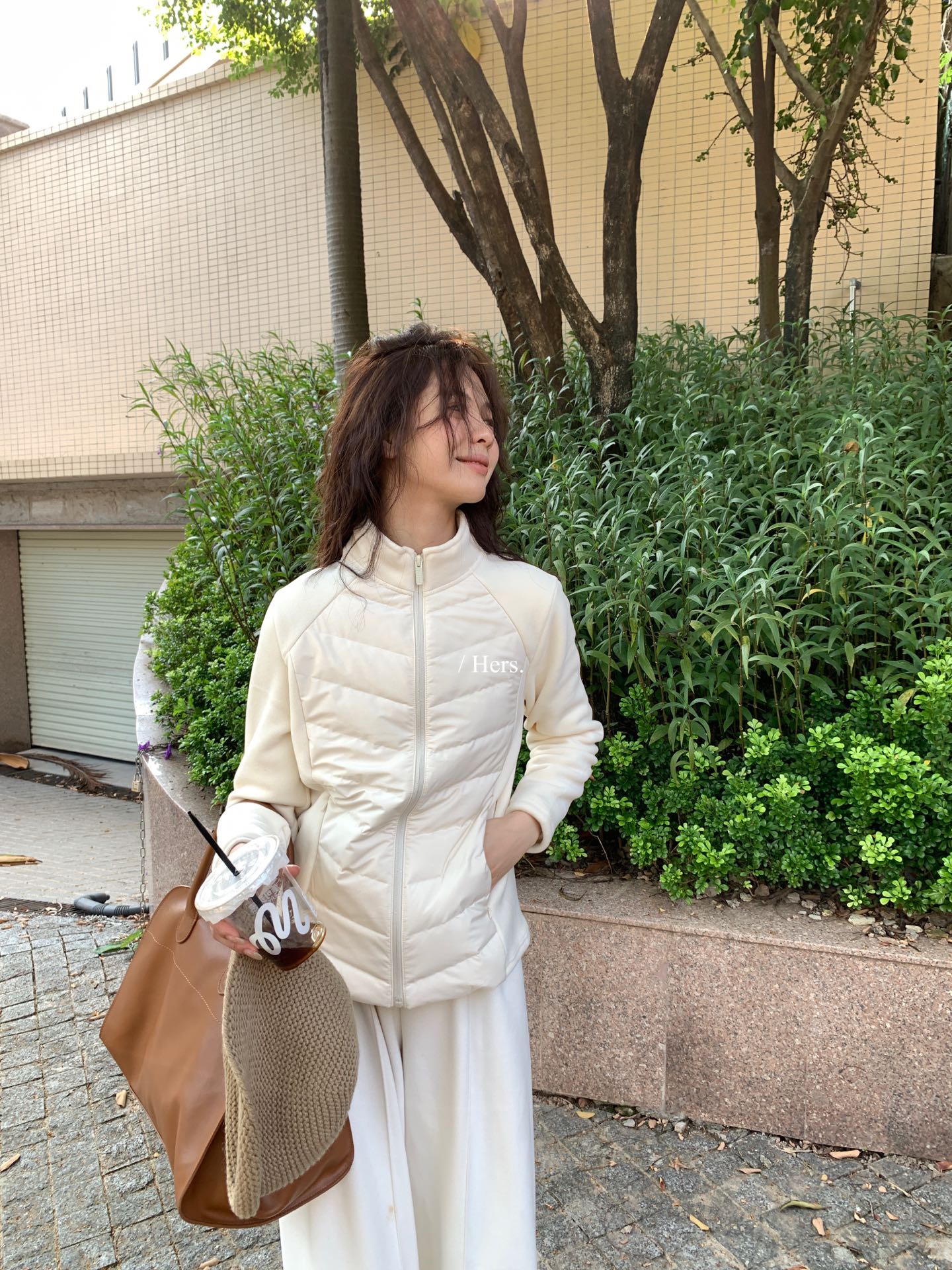 Hers - 黑科技鎖溫白鴨絨外套  92524#