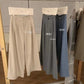 HERS> 闊腿格紋西褲 0943#