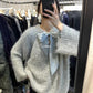 HERS> 前後兩穿繫帶毛衣 #10395#