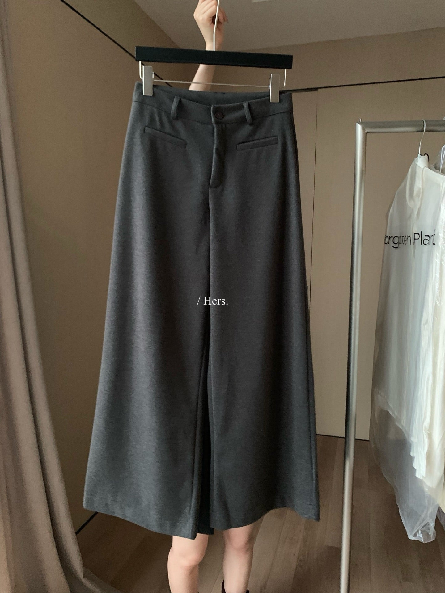 Hers -  毛呢西褲  92540#