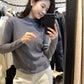 HERS> 加厚微領打底毛衣 10583#