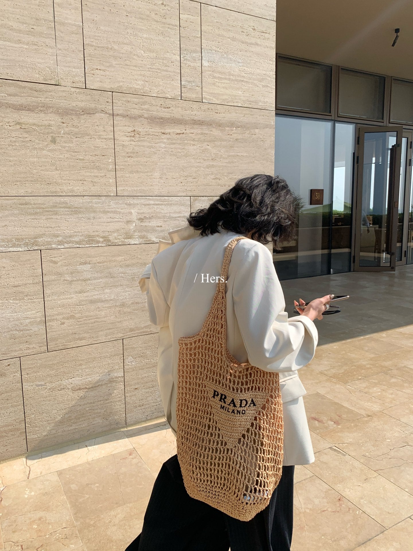 Hers -  氣質廓版西裝外套    80259#