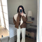 HERS> 加絨喇叭褲 10553#