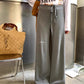 HERS> 簡約中古感慵懶休閒褲  92210#