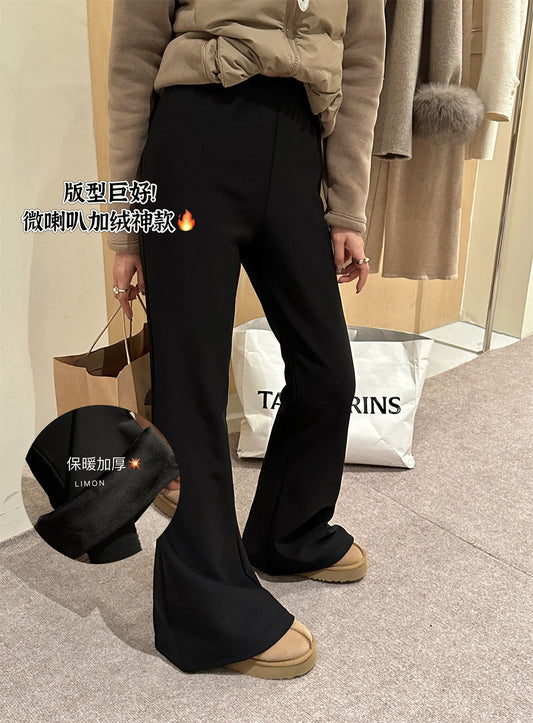 Limon - 微喇加絨神褲 7101#