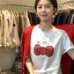 HERS> 蝴蝶結休閒T  20493#