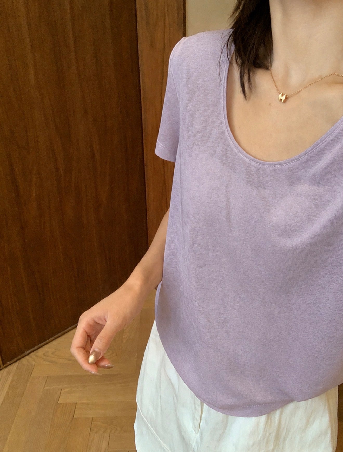 Hers - 萊賽爾涼感面膜T  80632#