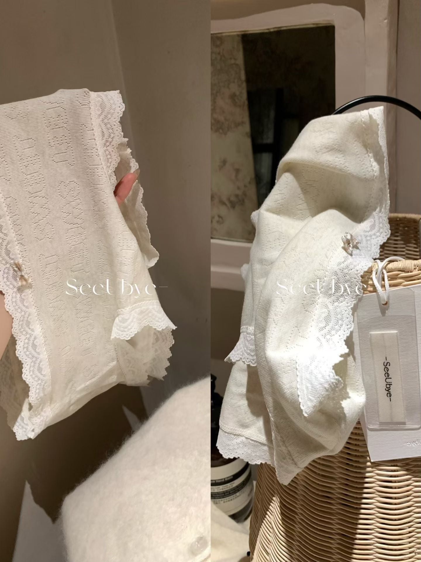 seeUbye - 純棉蕾絲內褲  305#