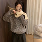 HERS> 復古立體毛衣8179#