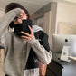 HERS> 韓代格子扣毛衣 #10384#