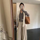HERS> 闊腿格紋西褲 0943#