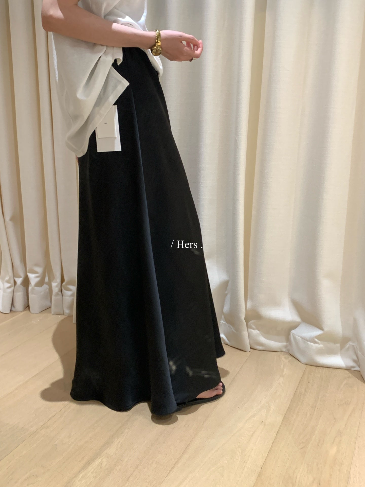 Hers - 光感半裙    80467#