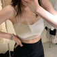 METWO> 島國平口吊帶抹胸bra 85#