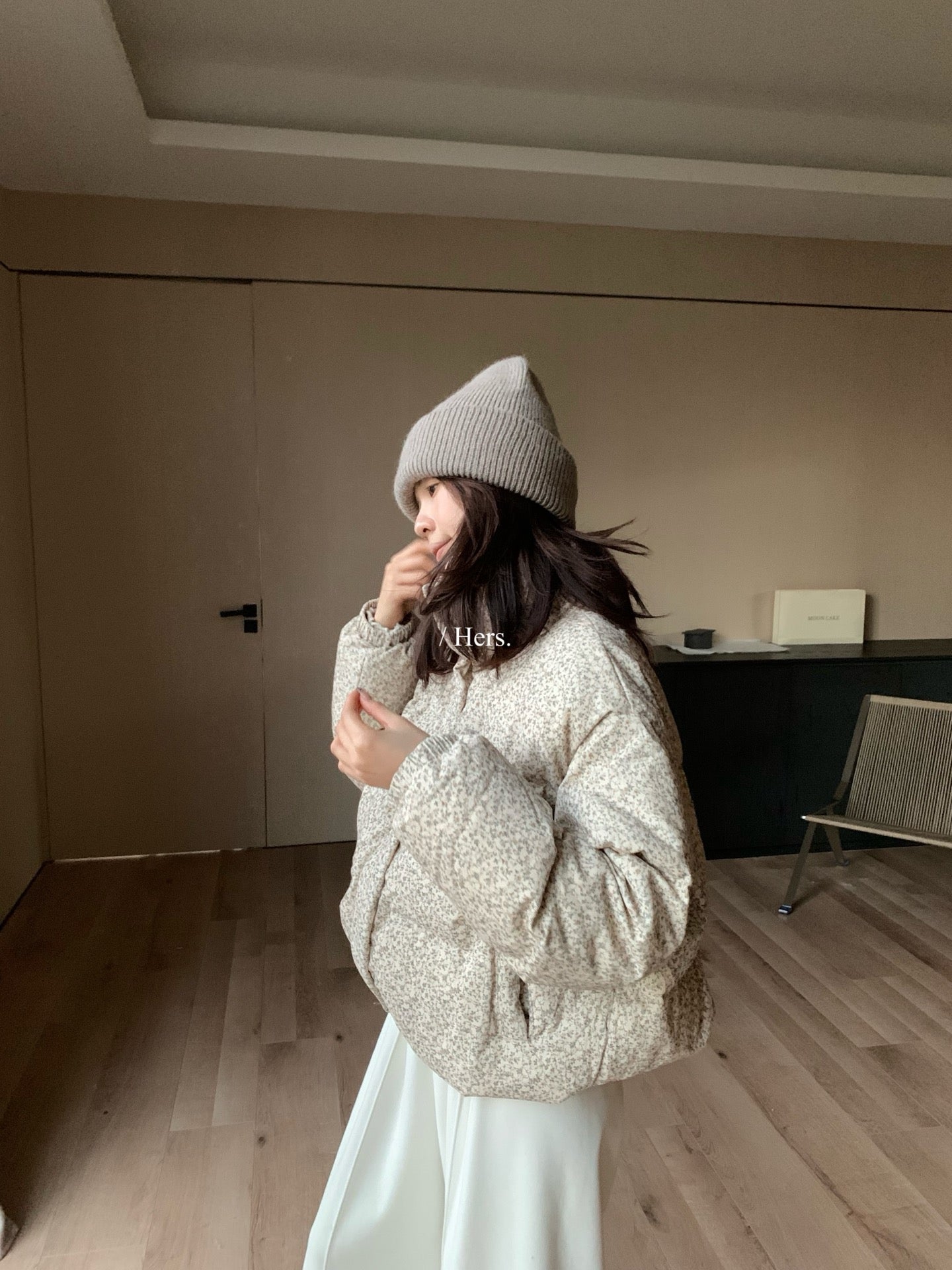 seeUbye - 燈芯絨羽絨外套   92733#