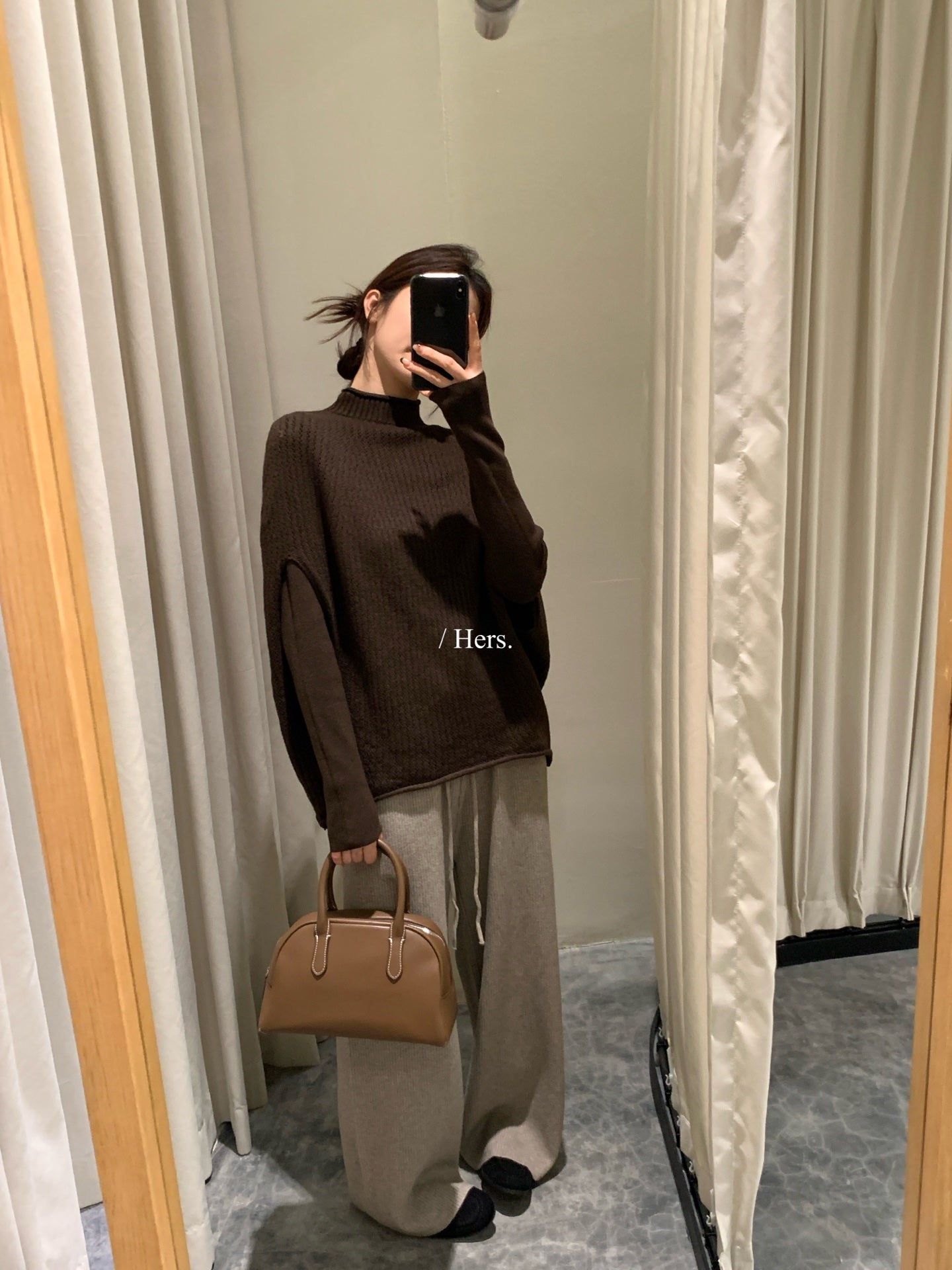 Hers - 兩件套軟糯針織毛衣   92828#