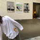 HERS> 復古印花慵懶T 92183#