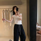 METWO> 凹領針織 08506#