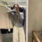 HERS>基本款通勤毛織套衫 20412#