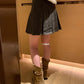 HERS> 毛呢百褶裙 10473#