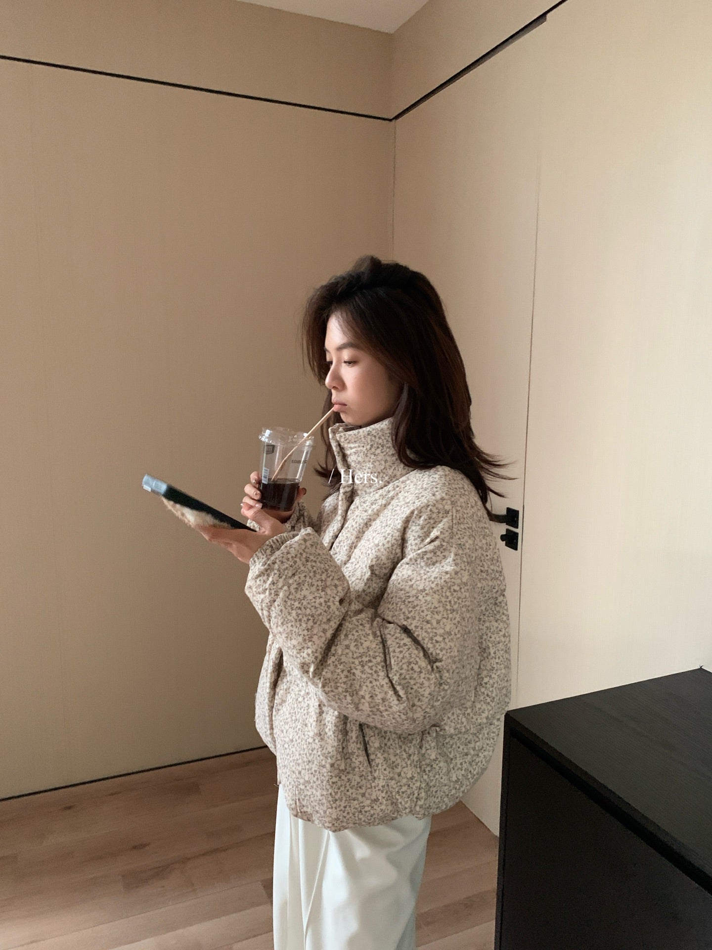 seeUbye - 燈芯絨羽絨外套   92733#