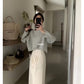 HERS> 小眾弧形小衫 20282#
