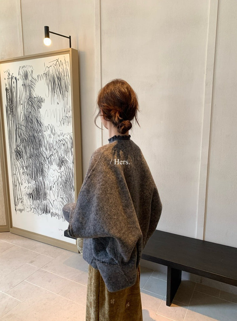 seeUbye - 雙面細羊毛外套 92667#