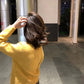 HERS> 立體花朵綁帶毛衣 10595#