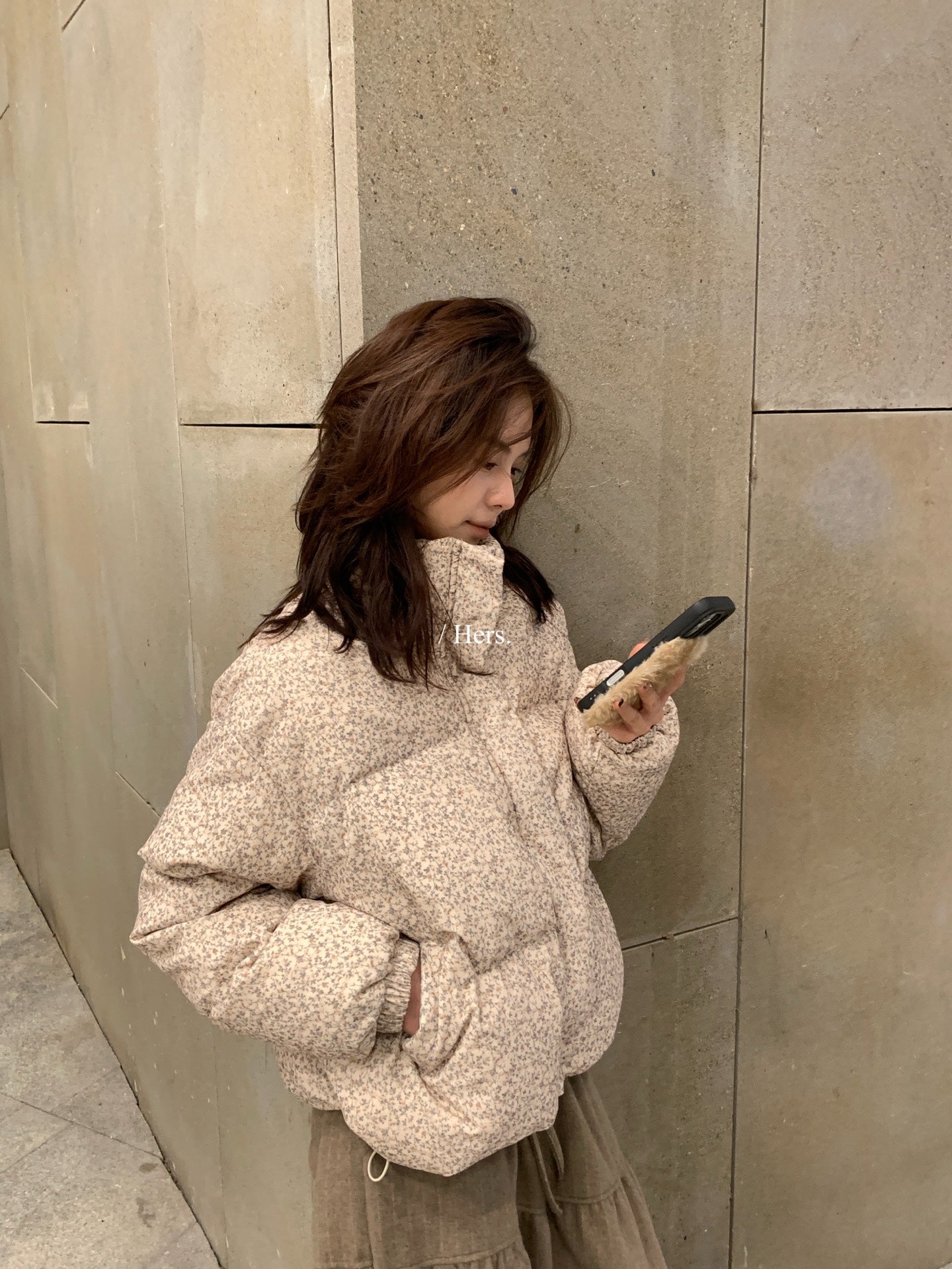 seeUbye - 燈芯絨羽絨外套   92733#