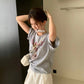 HERS> 寶寶兔兔韓代T 9328#