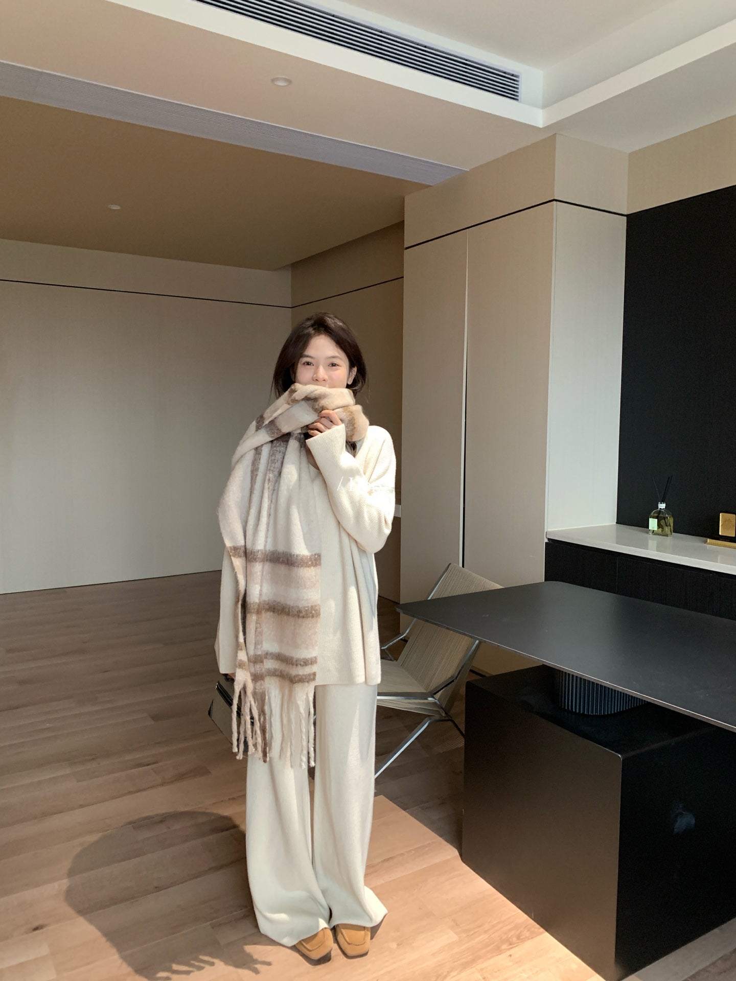 HERS - 華夫格慵懶套裝  92601#