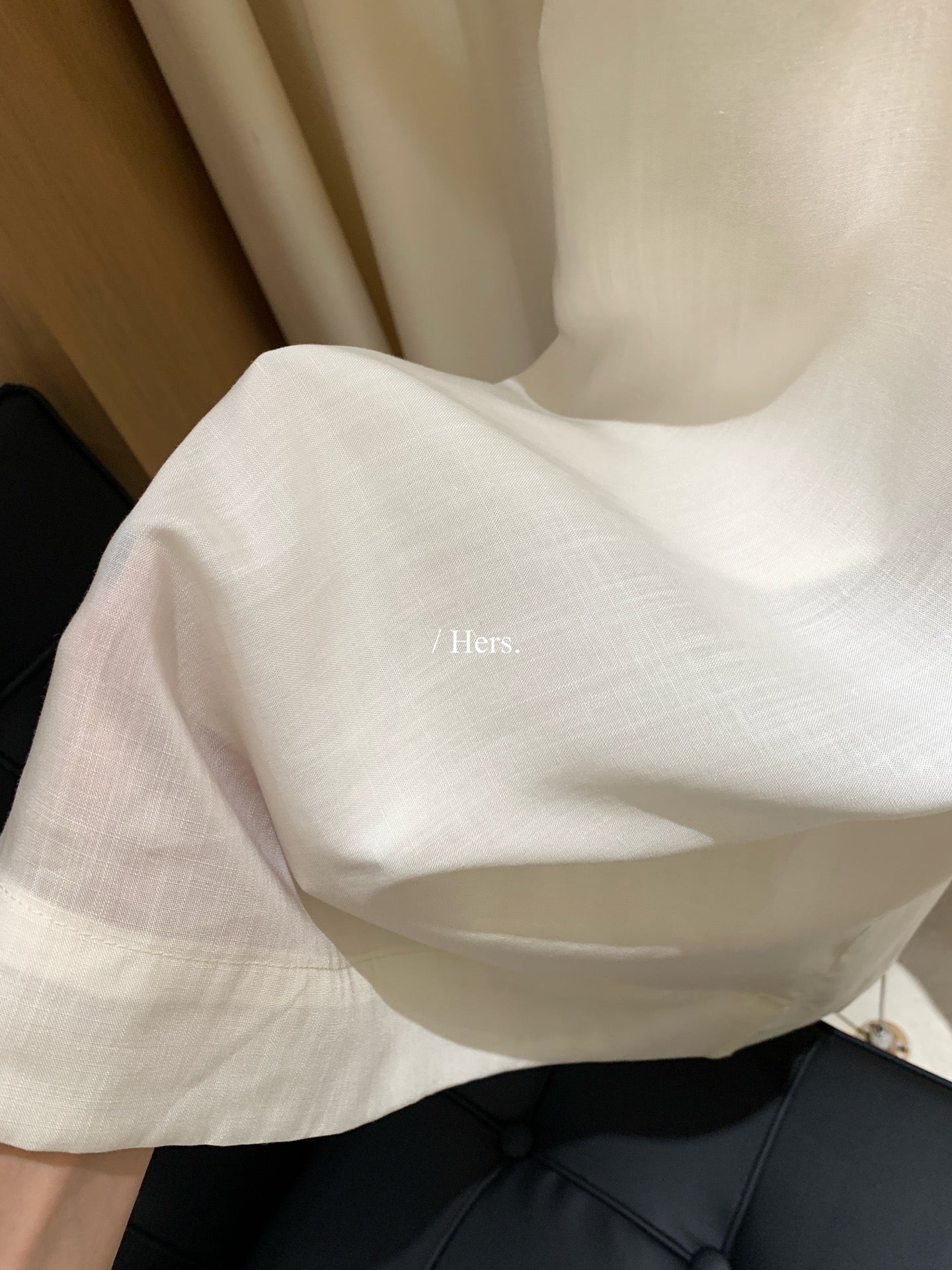 Hers - 淡人感百搭飄飄褲    80377#