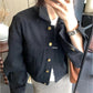 HERS> 韓代水洗牛仔棉外套 0938#