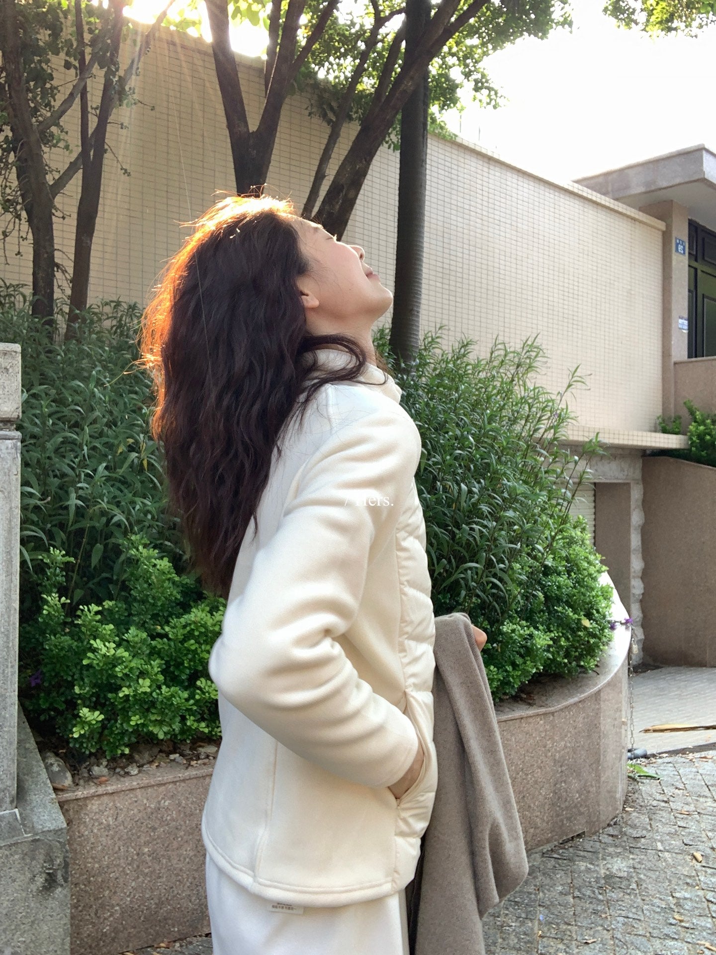 Hers - 黑科技鎖溫白鴨絨外套  92524#