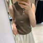 Hers - POLO領小精緻背心   08145#
