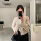 HERS>小香風U領外套  8105#