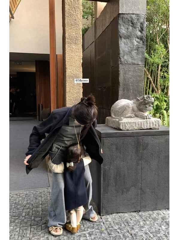 METWO> 島國雙面發熱絨外套 2265#