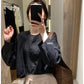 HERS> 小眾弧形小衫 20282#