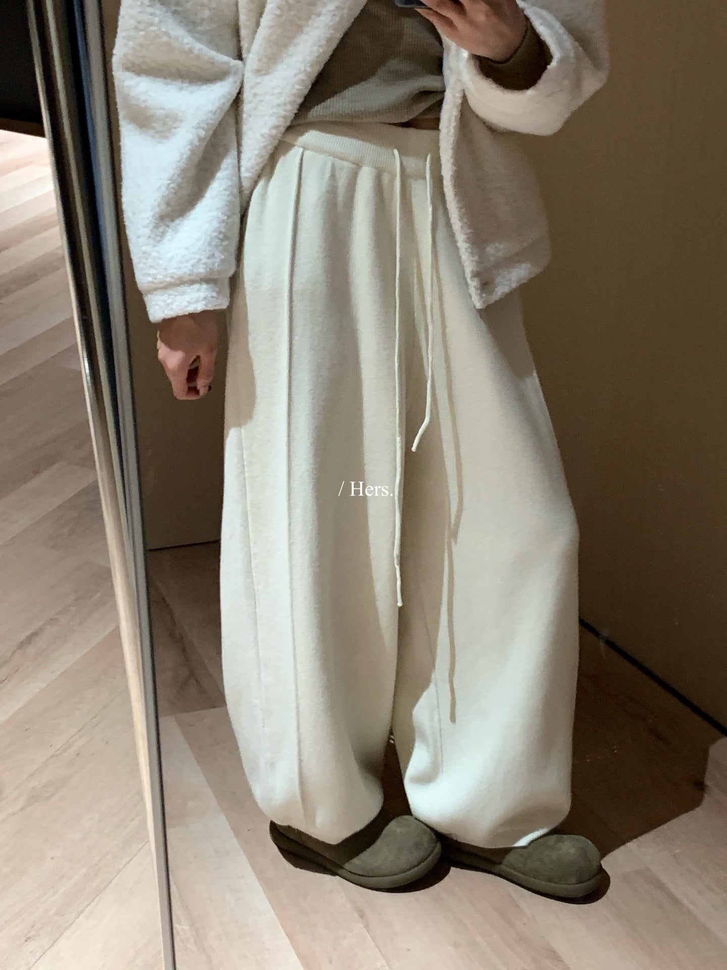 seeUbye - 韓標羊絨奶奶褲  92687#