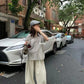 HERS> 小飛袖條紋襯衫 20650#