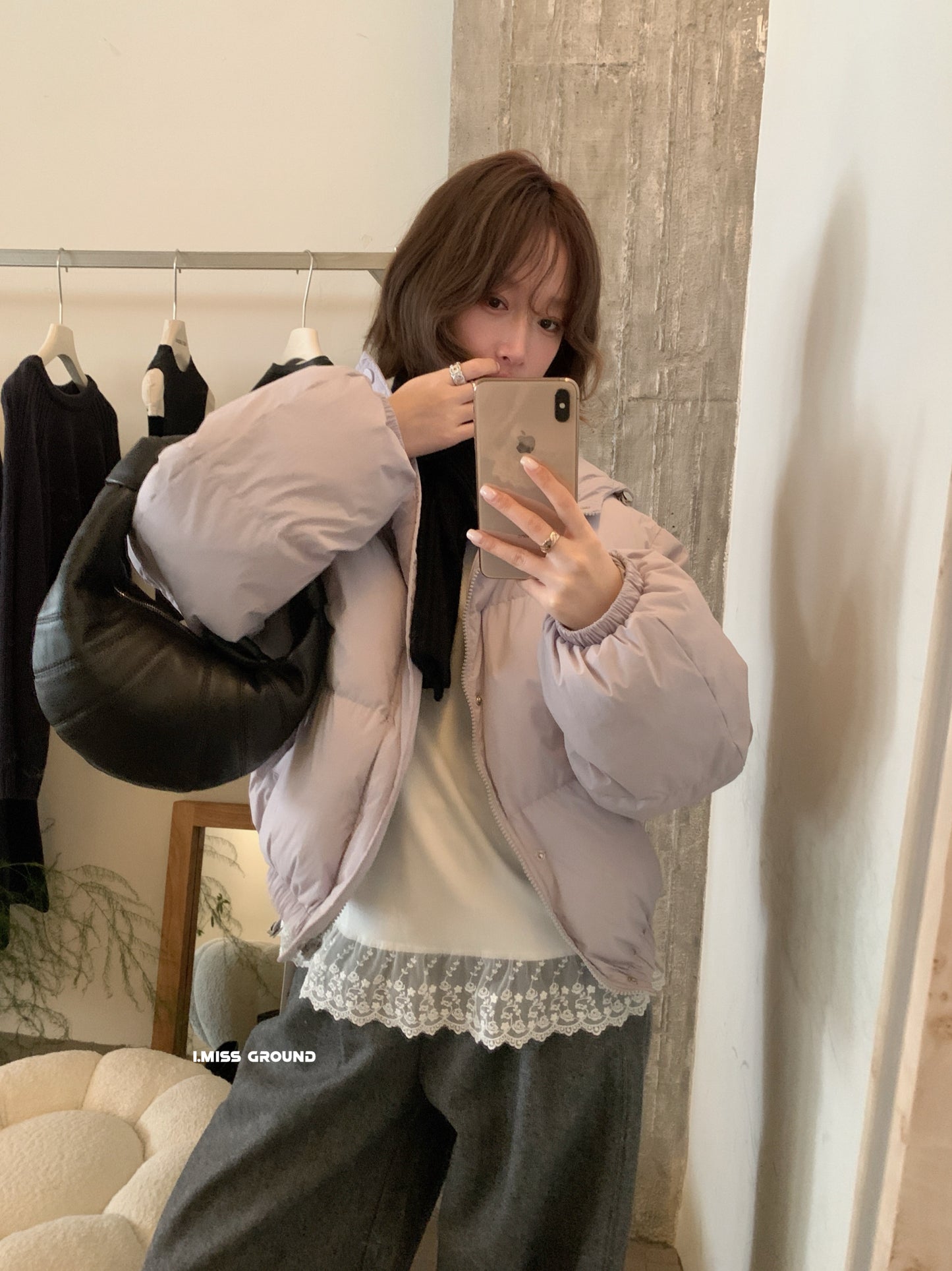 i miss - 百搭連帽羽絨服 31121#