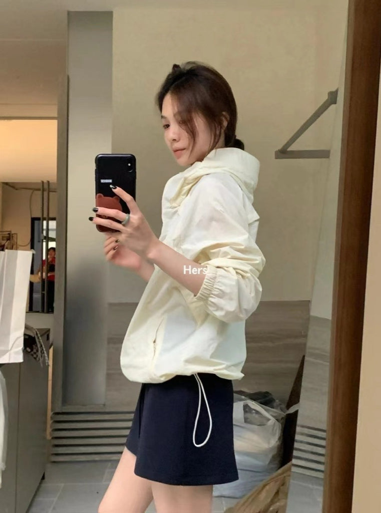 HERS> 連帽防曬衝鋒衣  21072#