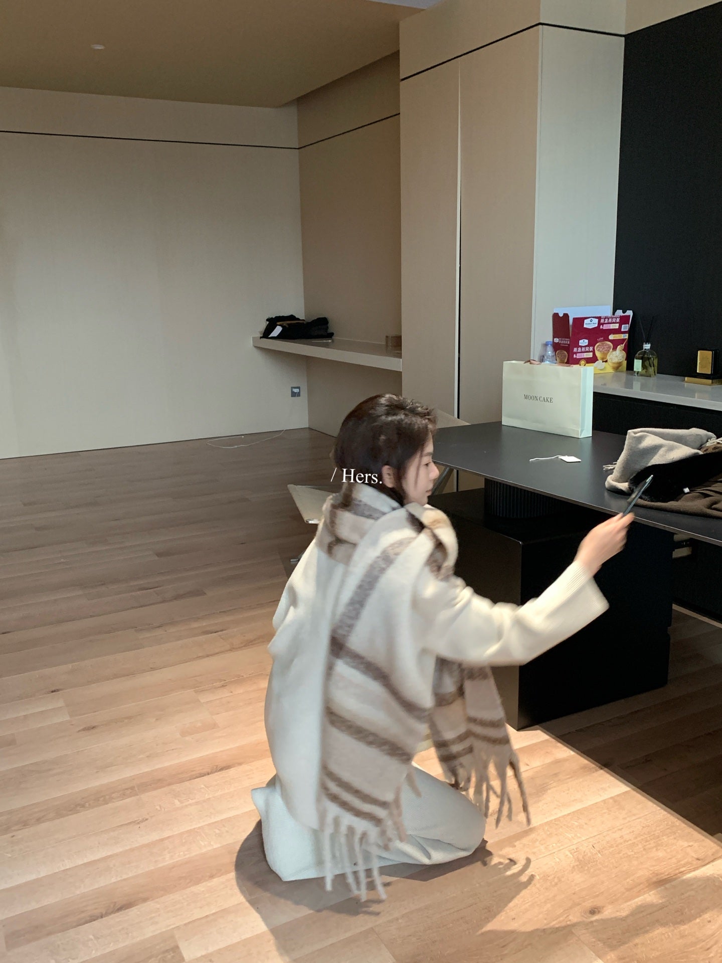 HERS - 華夫格慵懶套裝  92601#