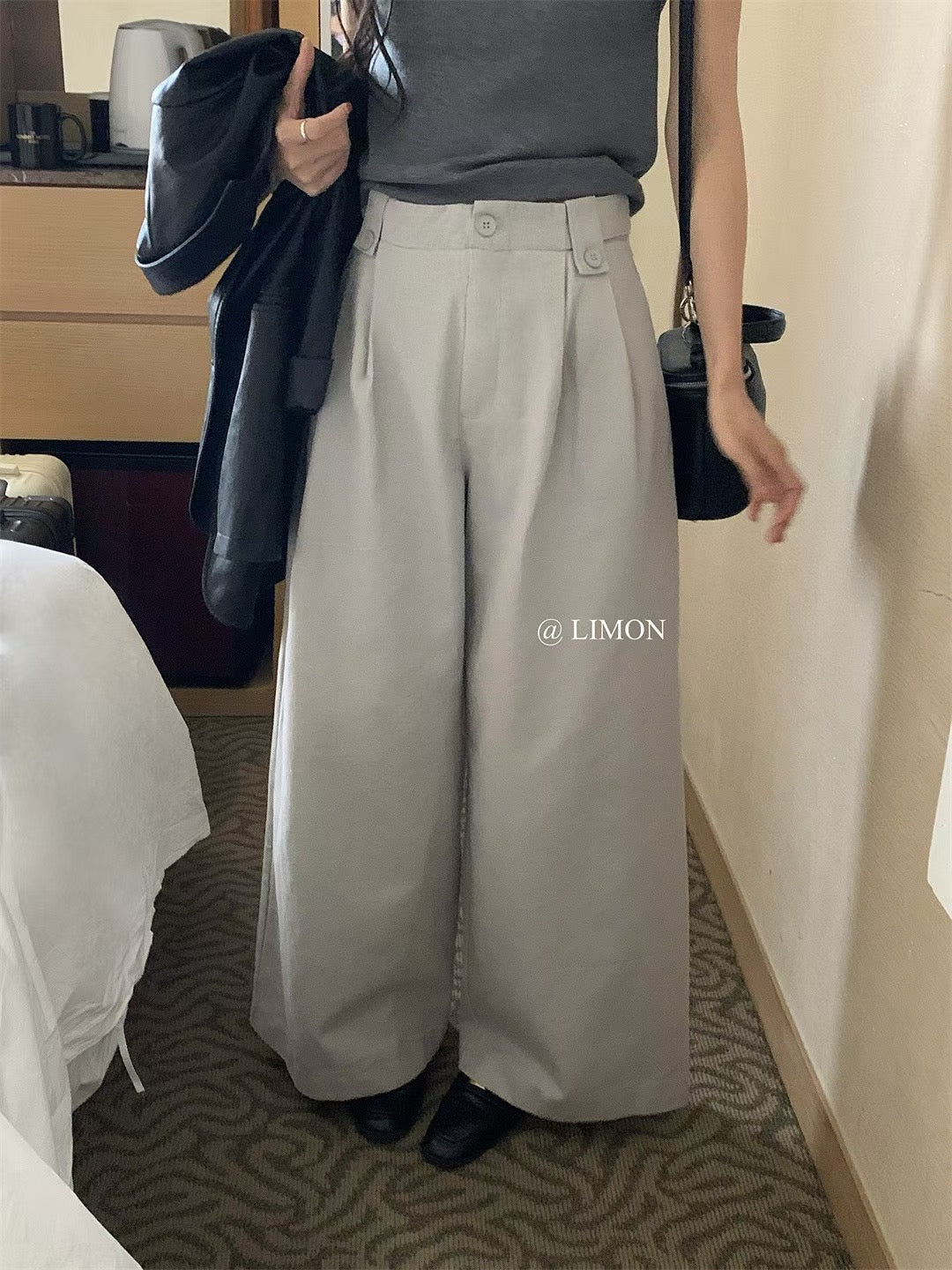LEMON> 喜水牛仔棉西褲  8209#