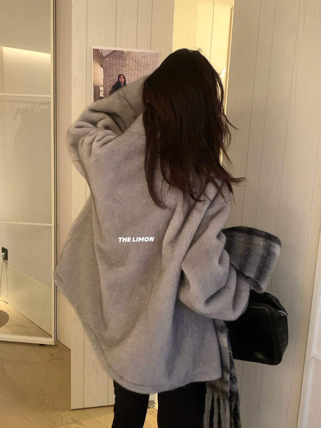 Limon - 柔柔的毛毛外套 1128#