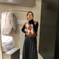 METWO> 菱格馬甲毛衣3色 8288#