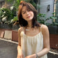 HERS> 氣質玫瑰吊帶連衣裙 20782#
