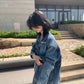 Hers -  廓型牛仔外套   80268#